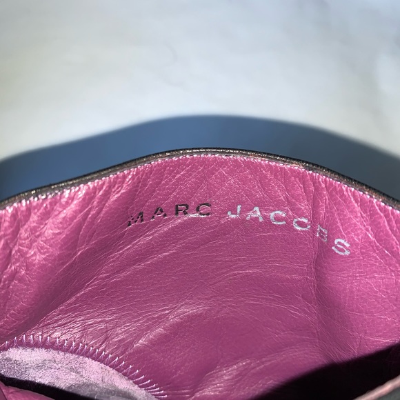 Marc Jacobs Black Leather Studded Ankle Boot - Picture 8 of 9